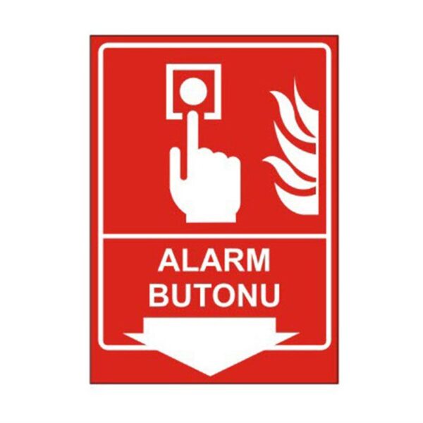 Alarm Butonu Levhası