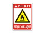 Ateşle Yaklaşma Levhası