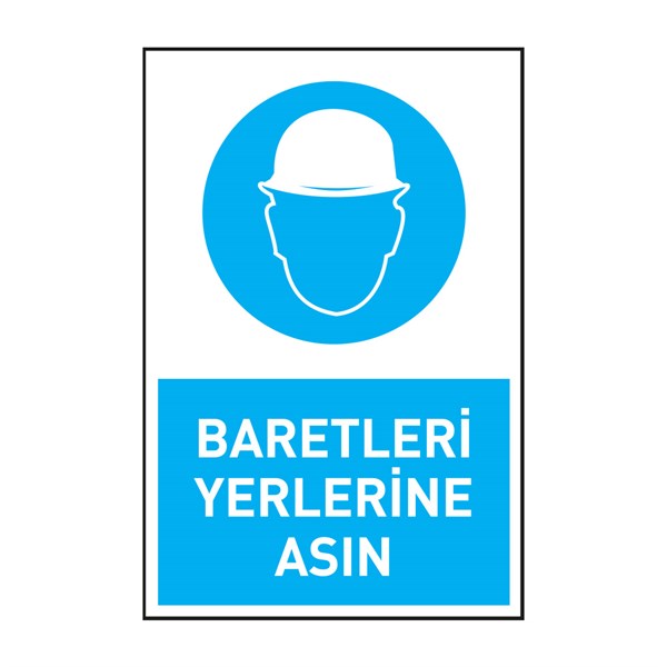 Baretleri Yerlerine AsınKafa Koruma - Baret