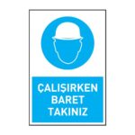 Çalışırken Baret TakınızKafa Koruma - Baret
