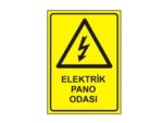 Elektrik Pano Odası Levhası