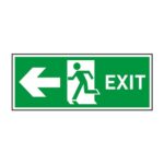 Exit Sol Ok FotolümenliAcil Çıkış Levhaları
