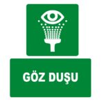 Göz Duşu Levhası