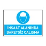 İnşaat Alanında Baretsiz ÇalışmaKafa Koruma - Baret