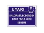 Kaldırabiliceğinden Daha Fazla Yükü Deneme