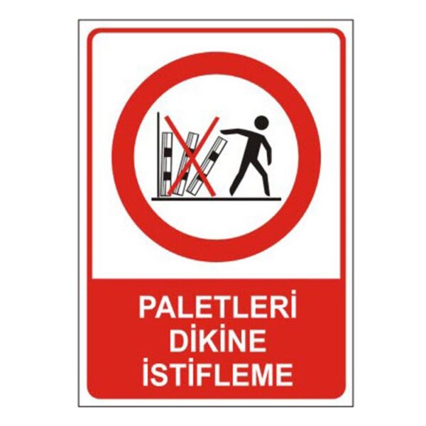 Paletleri Dikine İstifleme