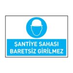Şantiye Sahası Baretsiz GirilmezKafa Koruma - Baret