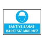 Şantiye Sahası Baretsiz GirilmezKafa Koruma - Baret