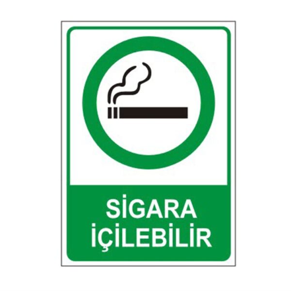 Sigara İçilebilir Alan