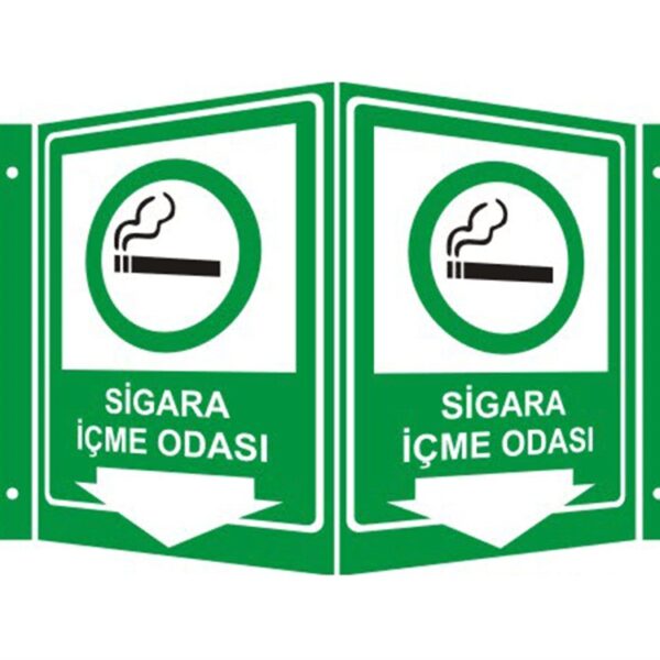 Sigara İçme Odası Panoromik Levha