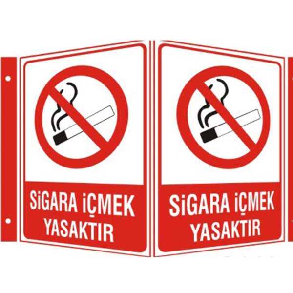Sigara İçmek Yasaktır Panoromik Levha