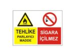 Tehlike Parlayıcı Madde Sigara İçilmez