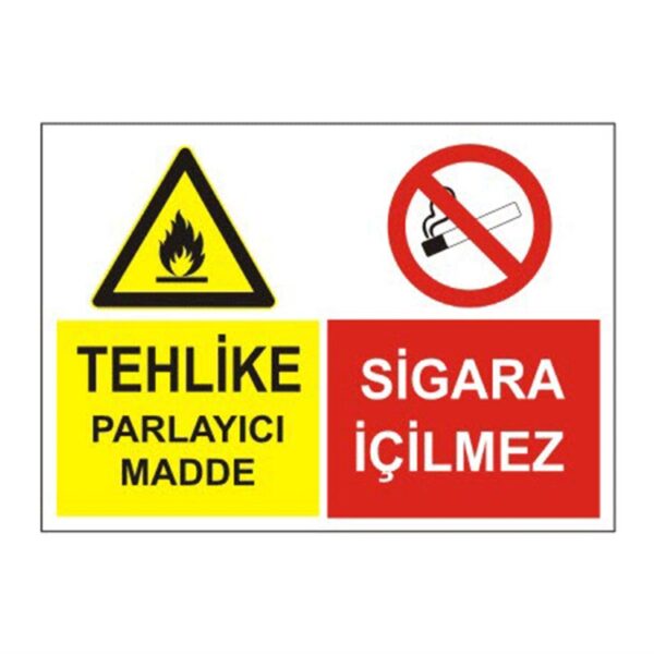 Tehlike Parlayıcı Madde Sigara İçilmez