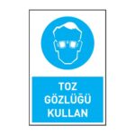 Toz Gözlüğü KullanGöz Koruma Levhaları