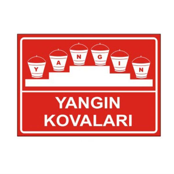 Yangın Kovaları Levhası