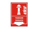 Yangın Vanası Levhası