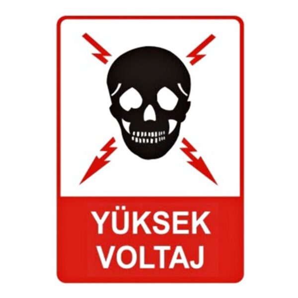 Yüksek Voltaj Levhası